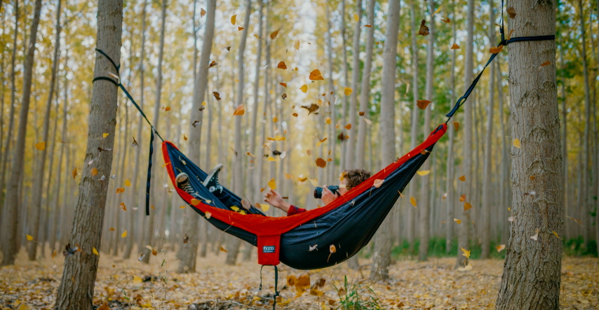 Sleeping in a Hammock